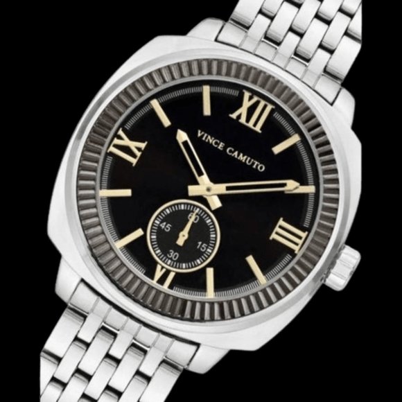 Vince Camuto Other - "Vince Camuto" Elegant" Black Dial Men's Watch ⬇️NWT